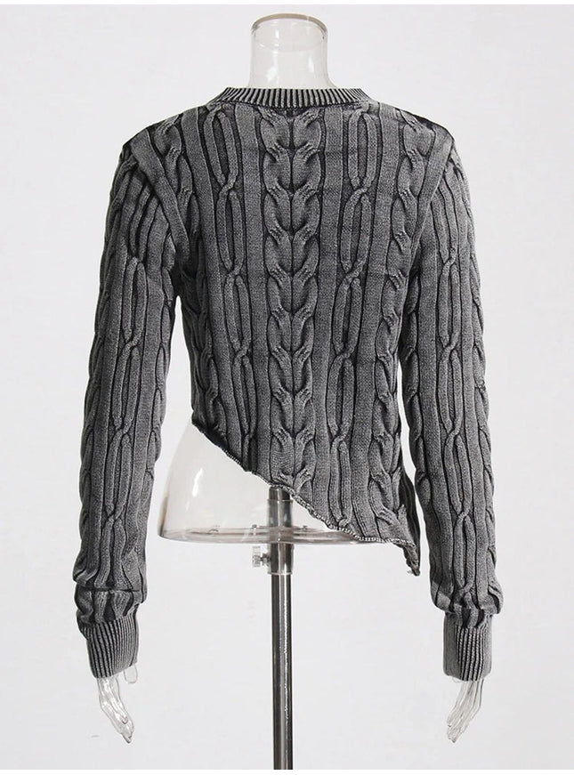 Noemi Knit Pullover Sweater - Fashion Pov