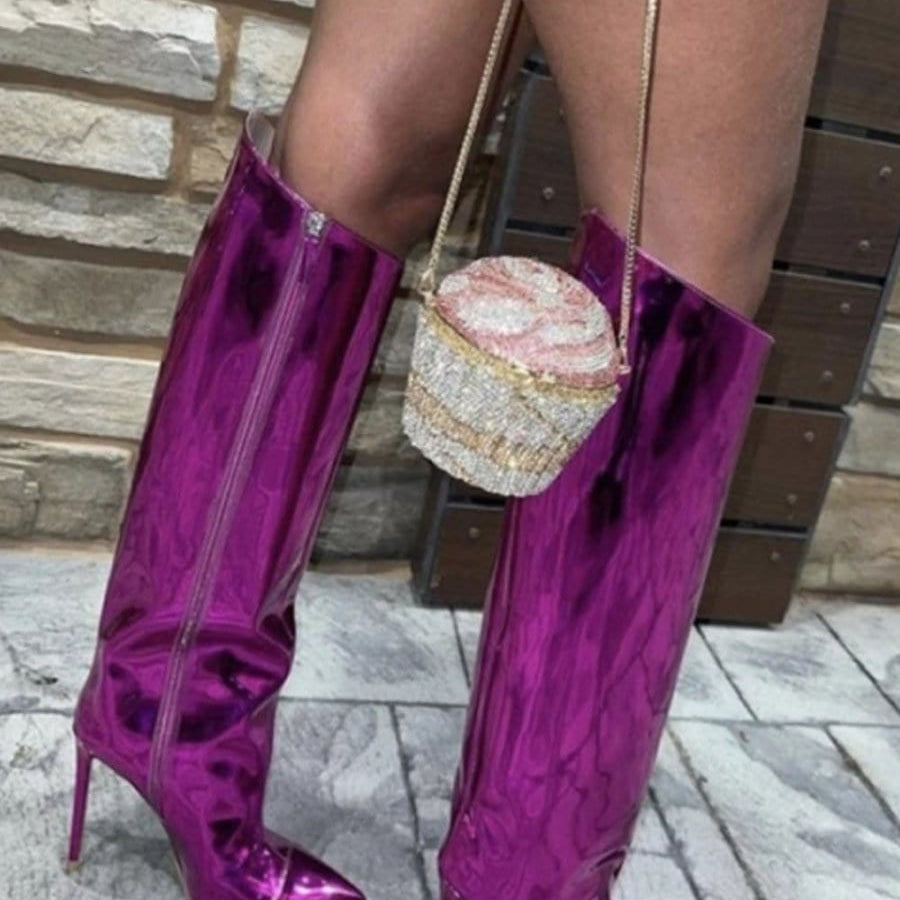 Nolan Mirror Boot - Fashion Pov