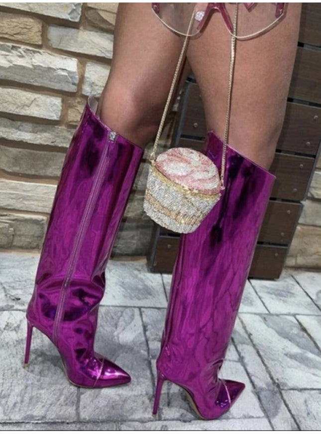 Nolan Mirror Boot - Fashion Pov