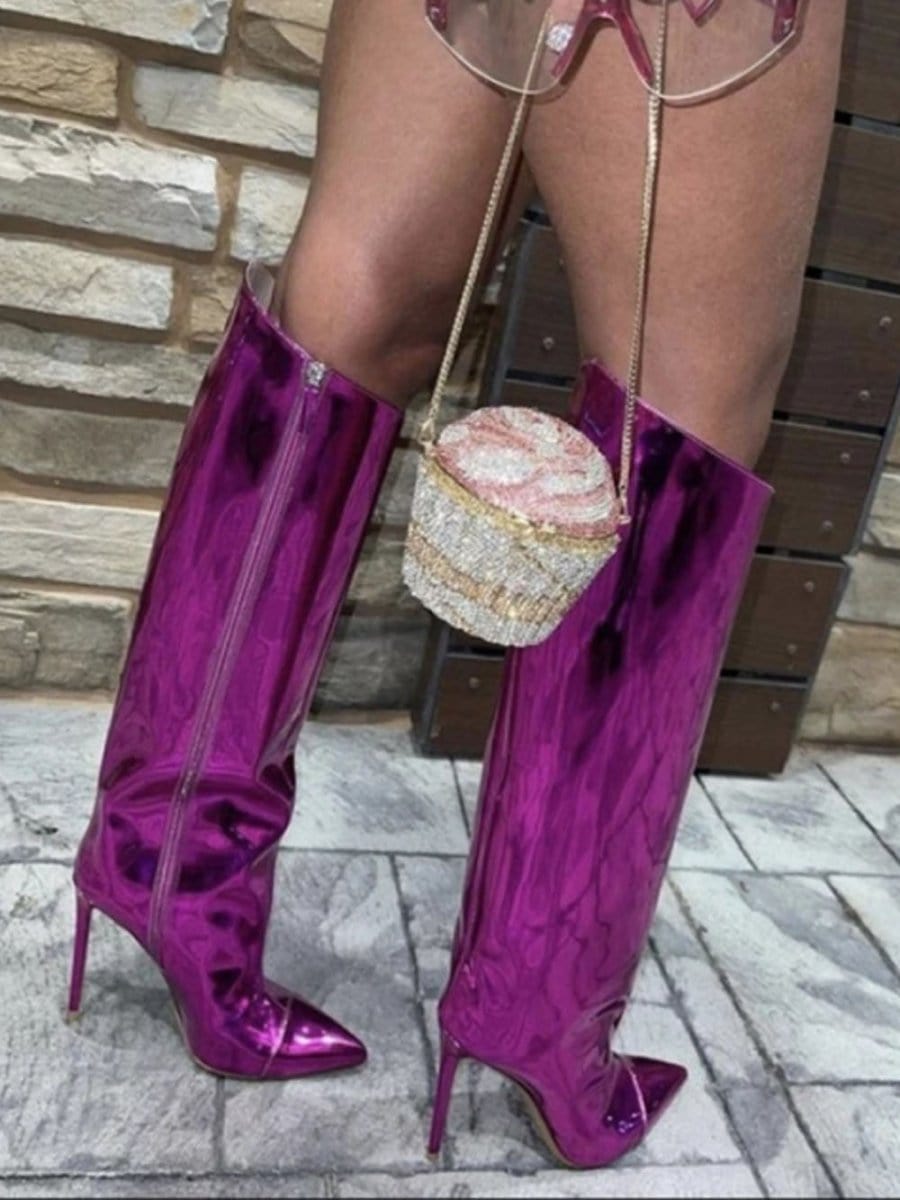 Nolan Mirror Boot - Fashion Pov