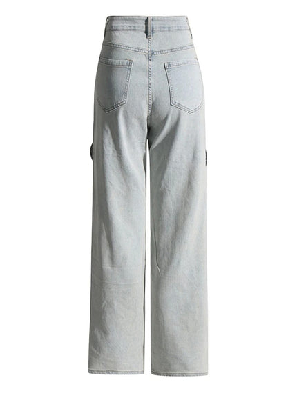 Odette Hollow Out Denim Pant - Fashion Pov