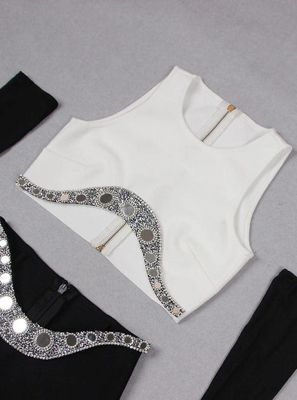 Olive Top & Skirt Set - Fashion Pov