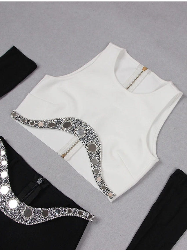 Olive Top & Skirt Set - Fashion Pov