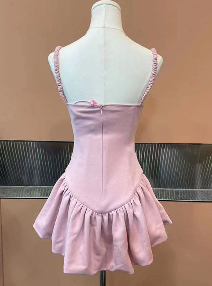 Olivia Sleeveless Playsuit Mini Dress - Fashion Pov