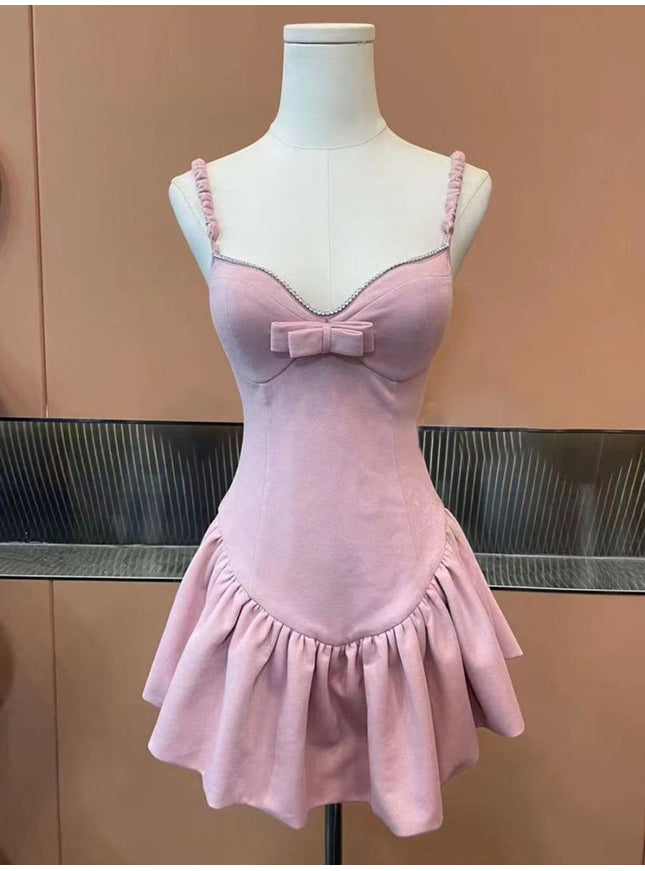 Olivia Sleeveless Playsuit Mini Dress - Fashion Pov