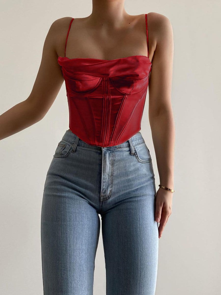 Ophelia Backless Corset Top - Fashion Pov