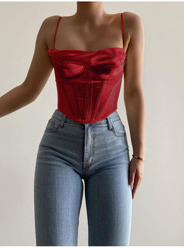 Ophelia Backless Corset Top - Fashion Pov