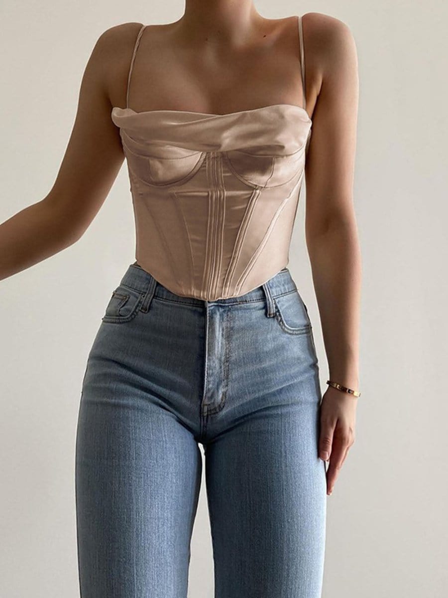 Ophelia Backless Corset Top - Fashion Pov