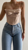 Ophelia Backless Corset Top - Fashion Pov