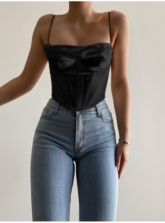 Ophelia Backless Corset Top - Fashion Pov