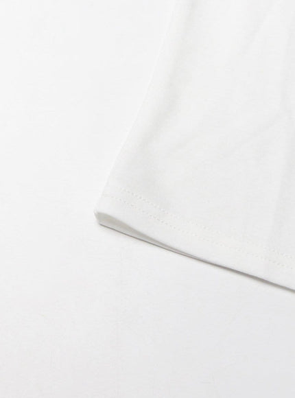 Paige Cut Out Short T Shirt - Fashion Pov