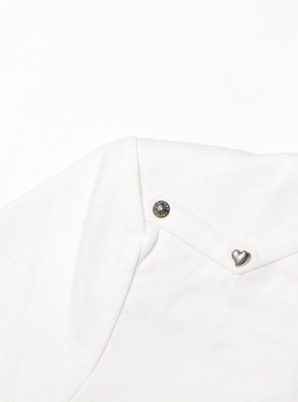 Paige Cut Out Short T Shirt - Fashion Pov