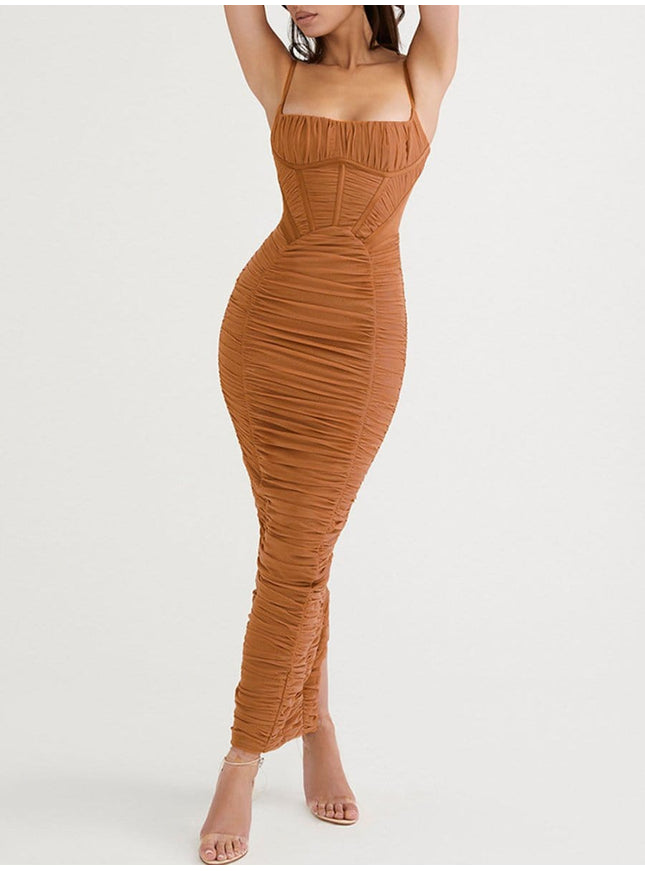 Payton Backless Maxi Dress - Fashion Pov