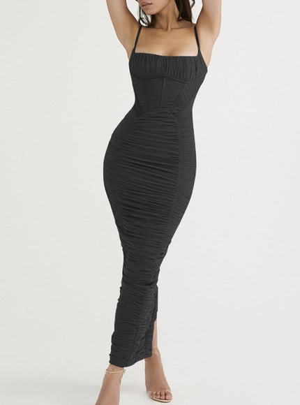 Payton Backless Maxi Dress - Fashion Pov