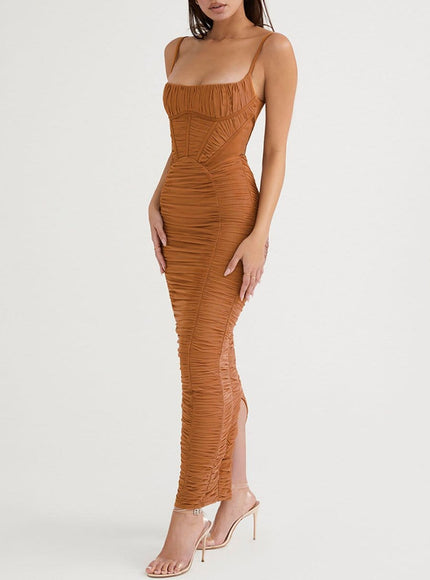 Payton Backless Maxi Dress - Fashion Pov