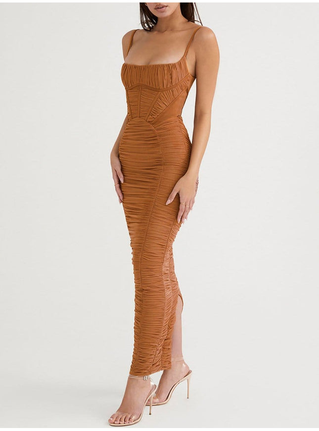 Payton Backless Maxi Dress - Fashion Pov
