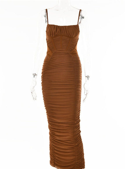 Payton Backless Maxi Dress - Fashion Pov