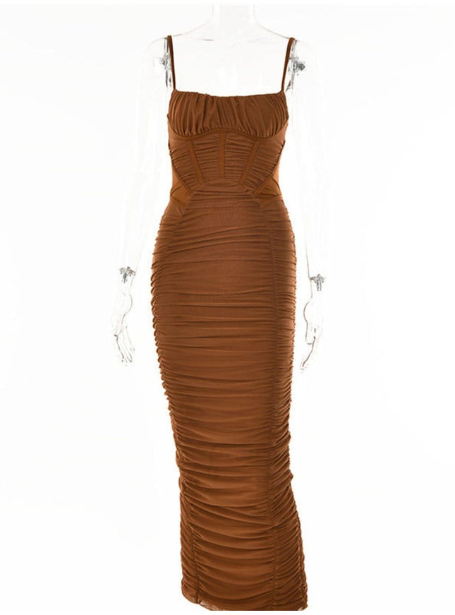 Payton Backless Maxi Dress - Fashion Pov