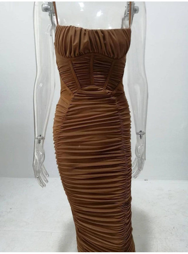 Payton Backless Maxi Dress - Fashion Pov
