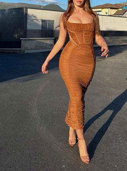 Payton Backless Maxi Dress - Fashion Pov