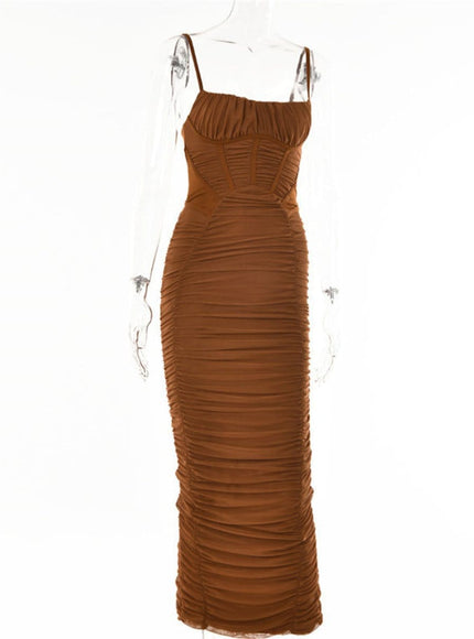 Payton Backless Maxi Dress - Fashion Pov