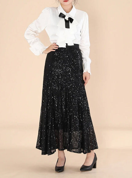 Persephone Sequin Skirt - Fashion Pov