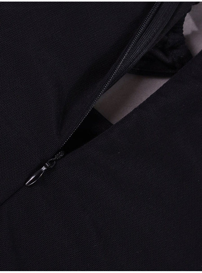 Pia Hollow Out Mini Dress - Fashion Pov