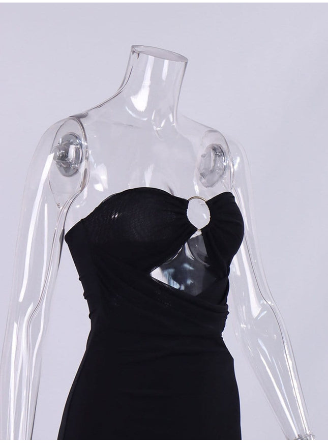 Pia Hollow Out Mini Dress - Fashion Pov