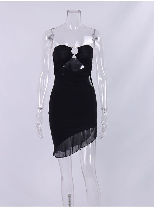 Pia Hollow Out Mini Dress - Fashion Pov