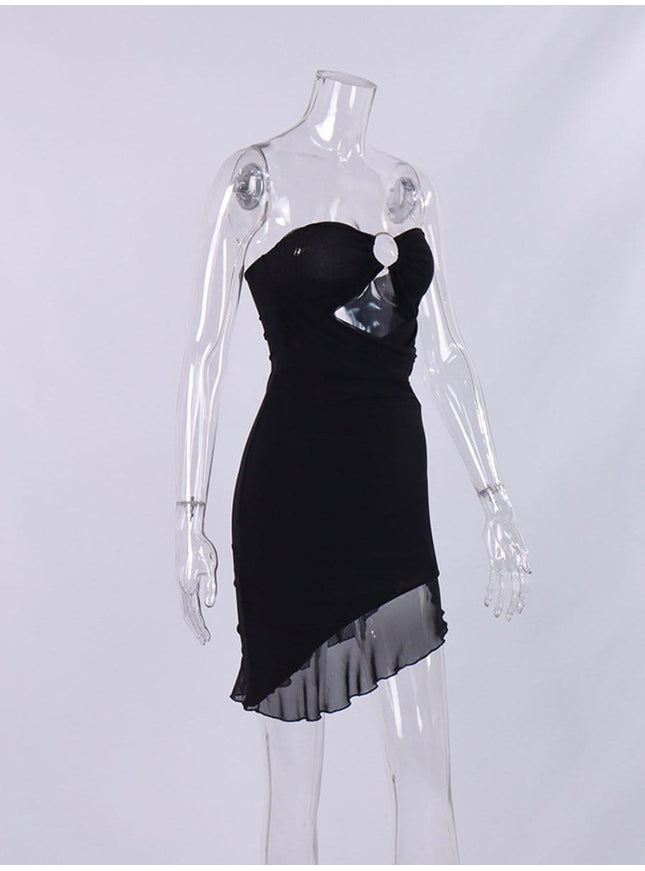 Pia Hollow Out Mini Dress - Fashion Pov