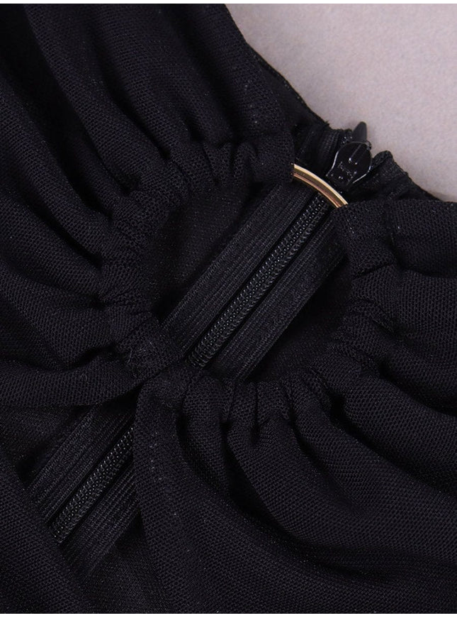 Pia Hollow Out Mini Dress - Fashion Pov
