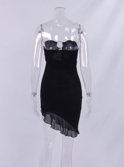 Pia Hollow Out Mini Dress - Fashion Pov