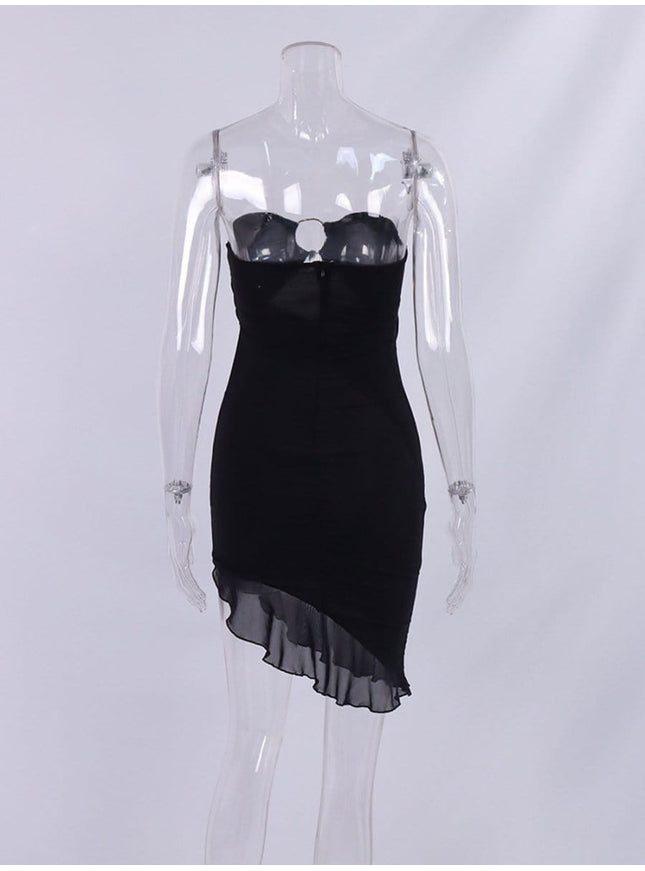 Pia Hollow Out Mini Dress - Fashion Pov
