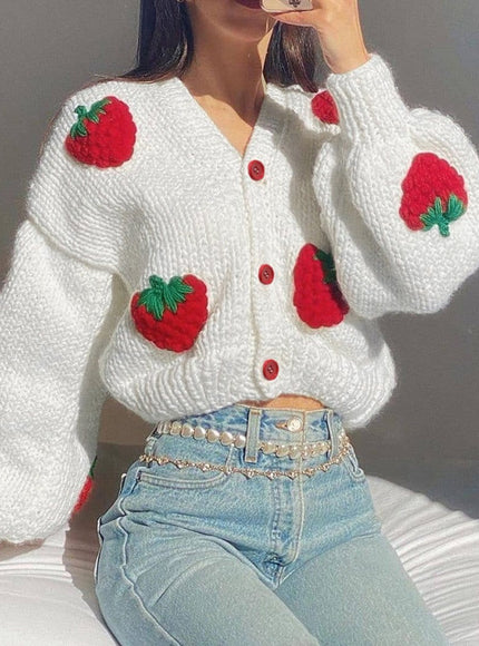 Rachel Breasted Cardigan Sweater - Fashion Pov