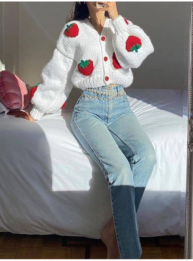 Rachel Breasted Cardigan Sweater - Fashion Pov