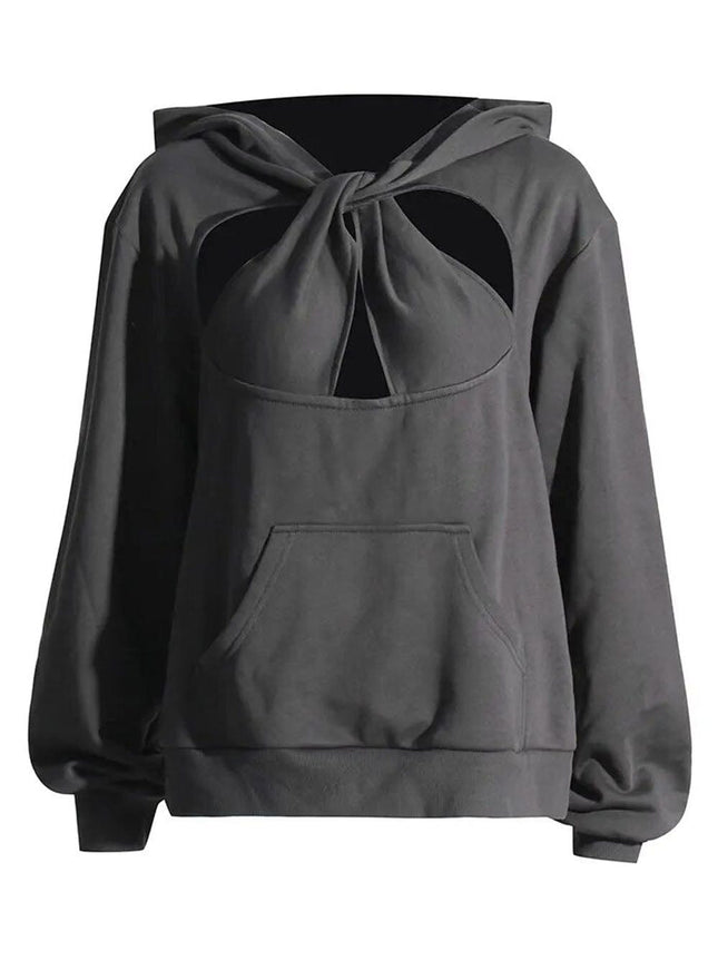 Remington Hollow Out Sweatshirt - Fashion Pov