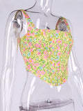 Remy Floral Corset Top - Fashion Pov