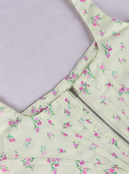 Remy Floral Corset Top - Fashion Pov
