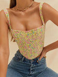 Remy Floral Corset Top - Fashion Pov