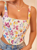 Remy Floral Corset Top - Fashion Pov