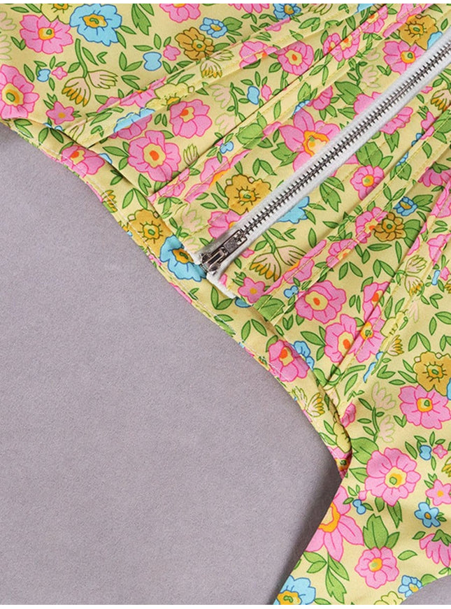 Remy Floral Corset Top - Fashion Pov