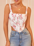 Remy Floral Corset Top - Fashion Pov