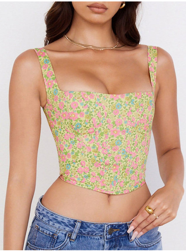 Remy Floral Corset Top - Fashion Pov