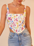 Remy Floral Corset Top - Fashion Pov