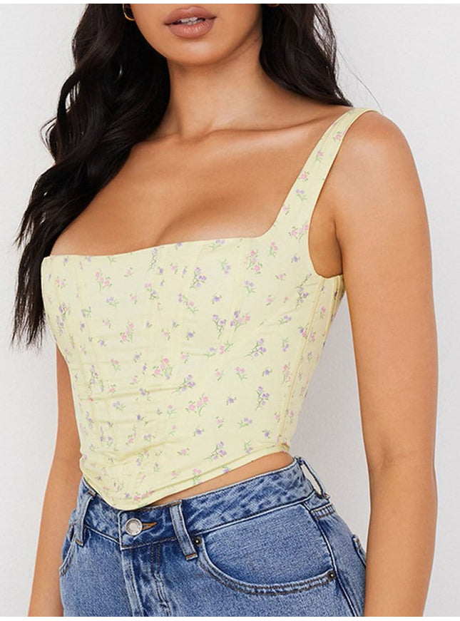 Remy Floral Corset Top - Fashion Pov