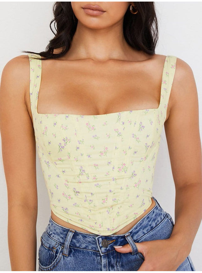 Remy Floral Corset Top - Fashion Pov