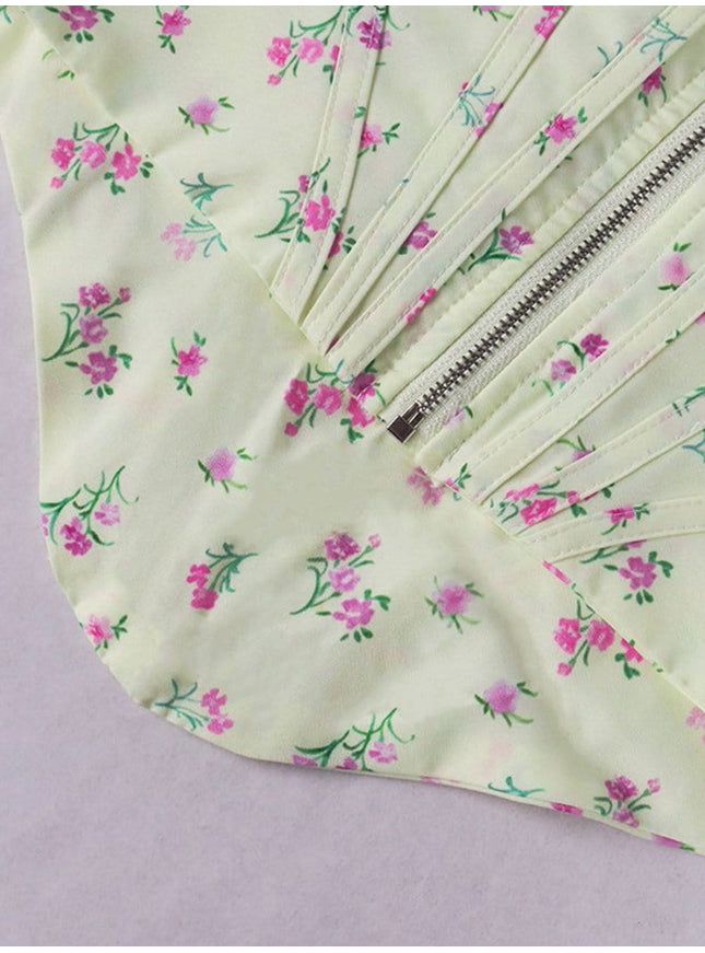 Remy Floral Corset Top - Fashion Pov