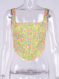 Remy Floral Corset Top - Fashion Pov