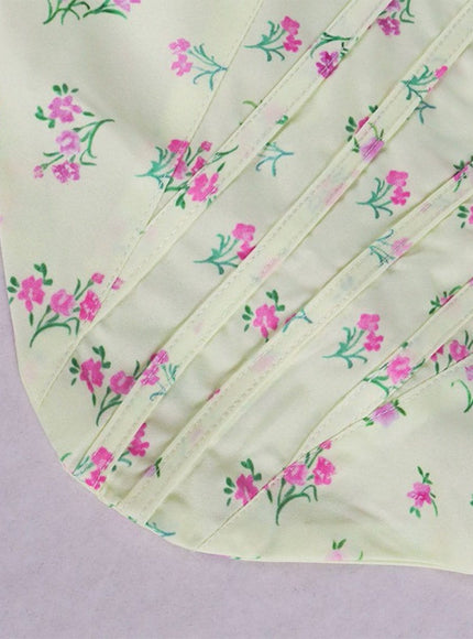 Remy Floral Corset Top - Fashion Pov