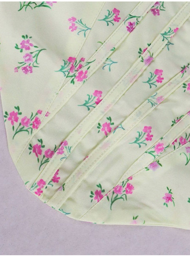 Remy Floral Corset Top - Fashion Pov